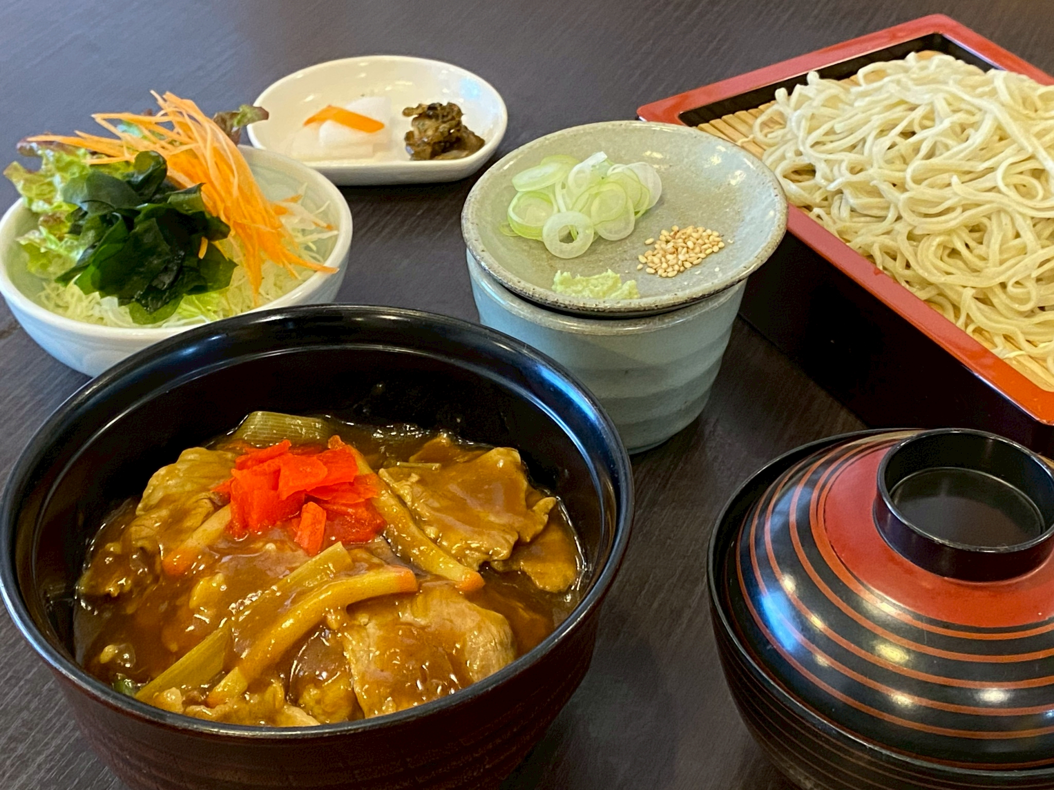 カレー丼セット