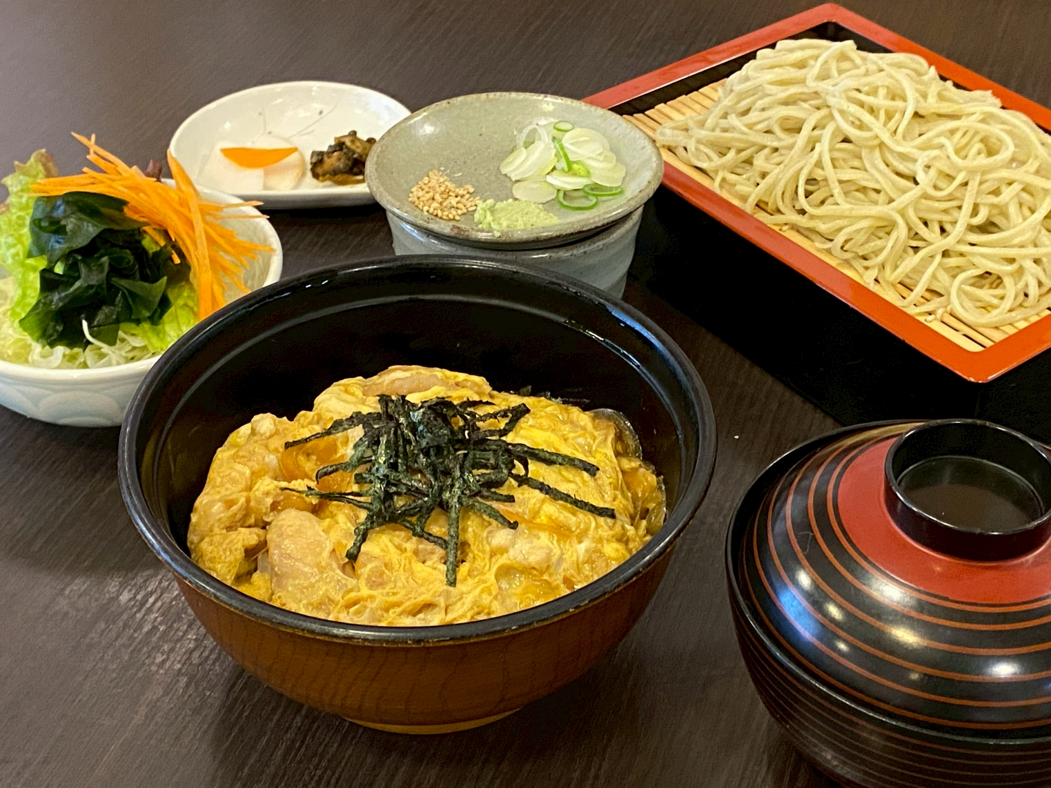 おやこ丼セット
